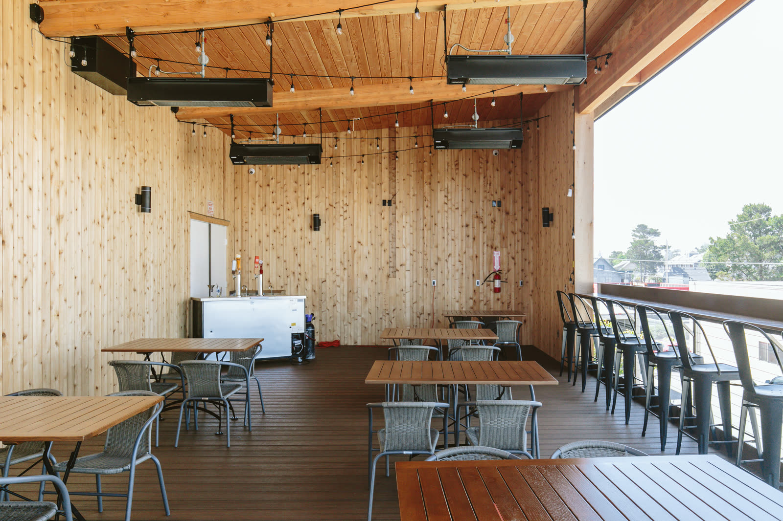 Covered Upstairs Patio